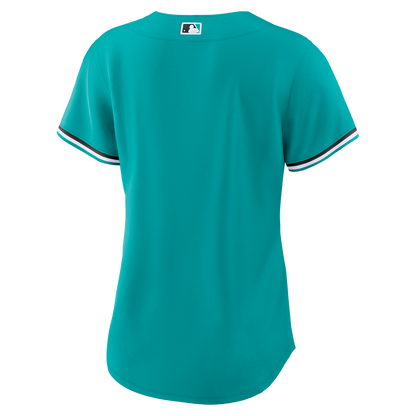 Miami Marlins Nike Women's Alternate Replica Jersey - Teal