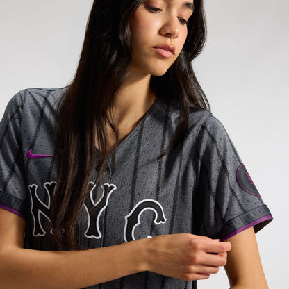 New York Mets Nike Women's City Connect Limited Jersey - Gray