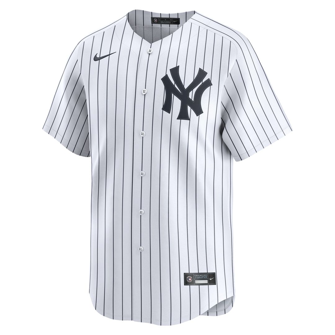 New York Yankees Nike Home Limited Custom Jersey - White