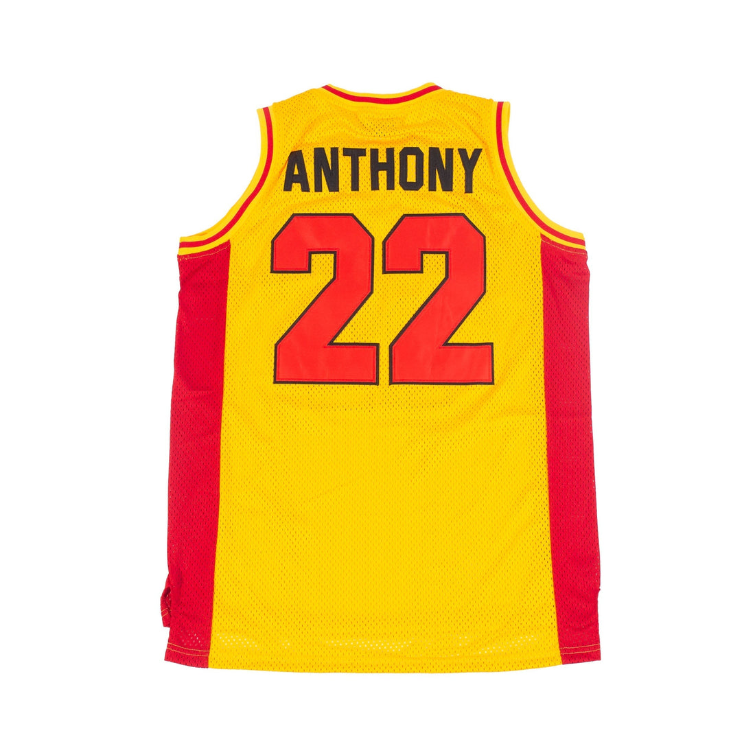Carmelo Anthony High School Basketball Jersey (YELLOW/RED)