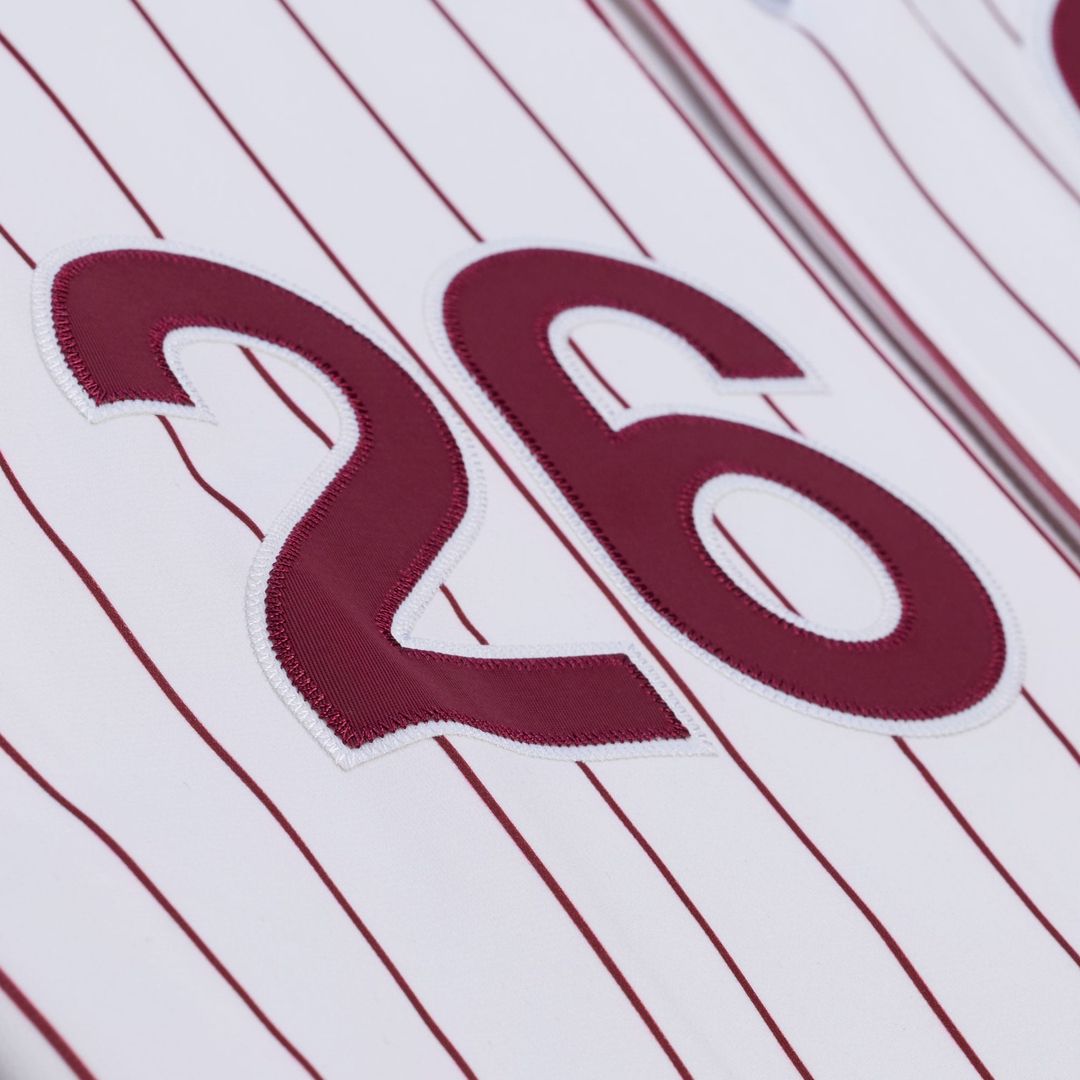 Chase Utley Philadelphia Phillies Mitchell & Ness 2003 Cooperstown Collection Authentic Jersey - White