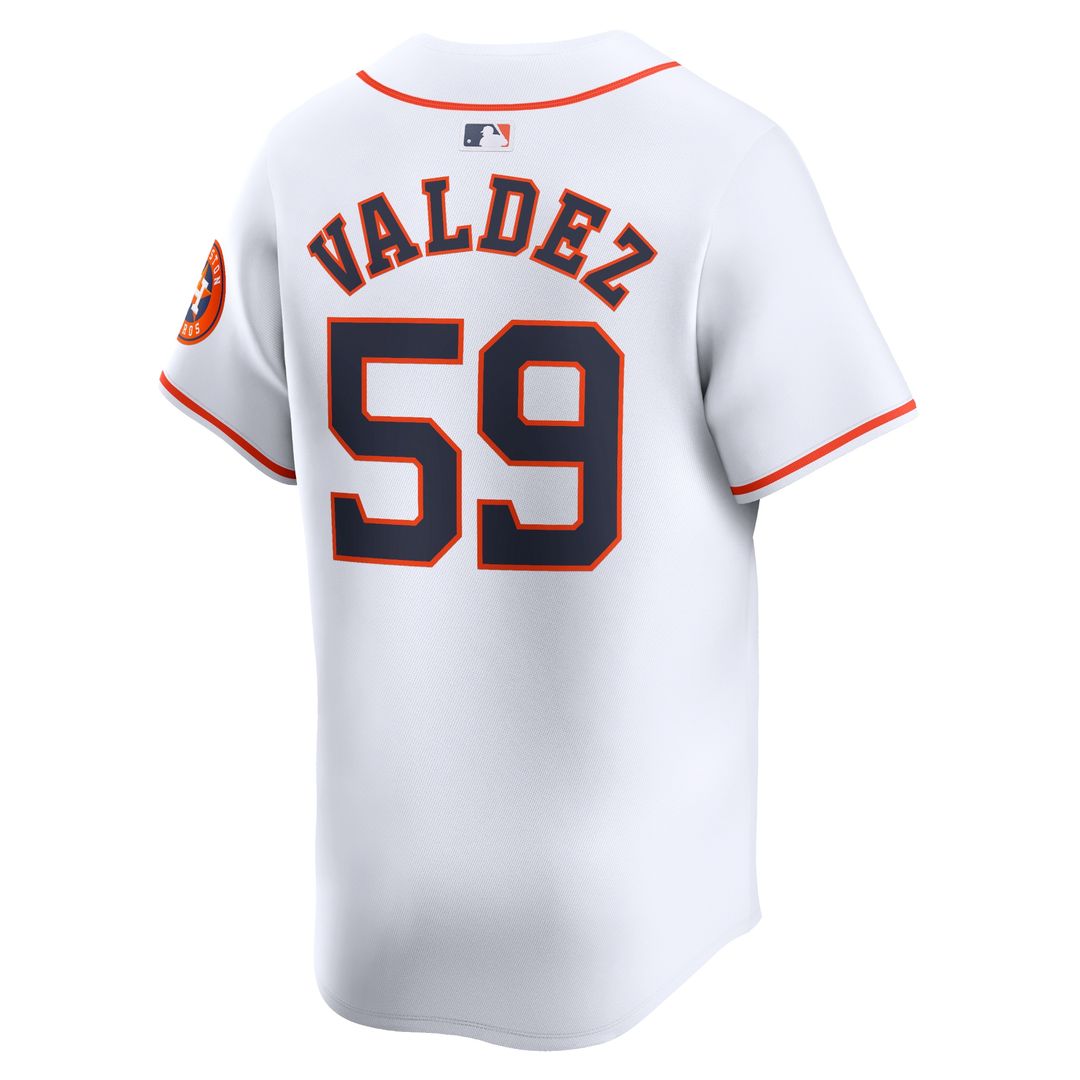 Framber Valdez Houston Astros Nike Home Limited Player Jersey - White