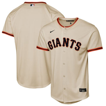 San Francisco Giants Nike Youth Home Replica Jersey - Cream