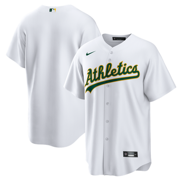 Athletics Nike Home Big & Tall Replica Jersey - White