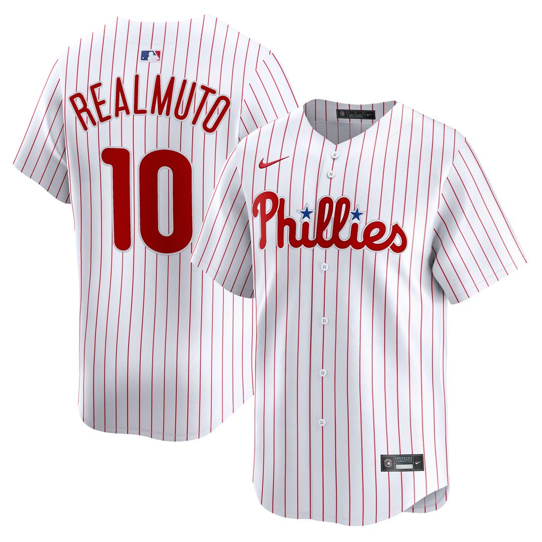 J.T. Realmuto Philadelphia Phillies Nike Home Limited Player Jersey - White