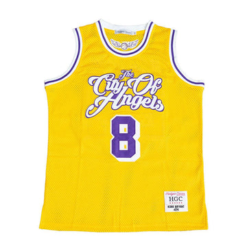 CITY OF ANGELS MAMBA BASKETBALL JERSEY (GOLD)