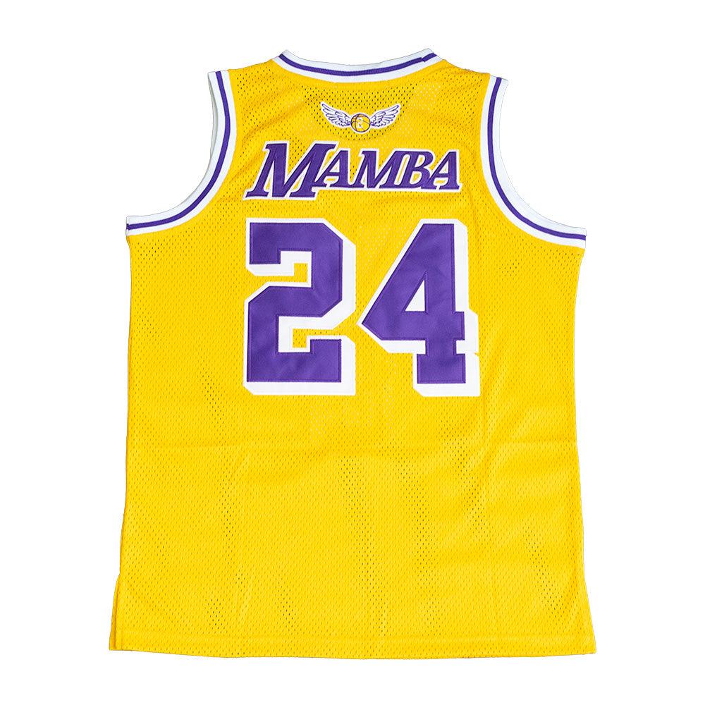 CITY OF ANGELS MAMBA BASKETBALL JERSEY (GOLD)