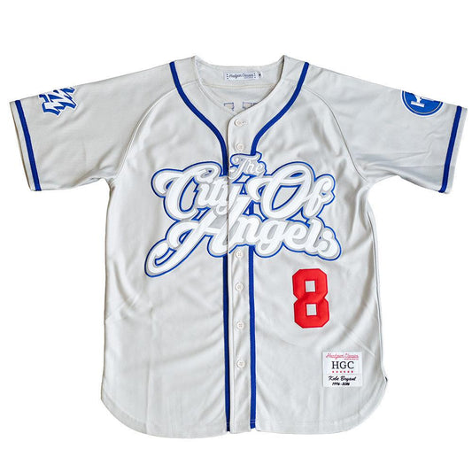 CITY OF ANGELS MAMBA BUTTON DOWN BASEBALL JERSEY