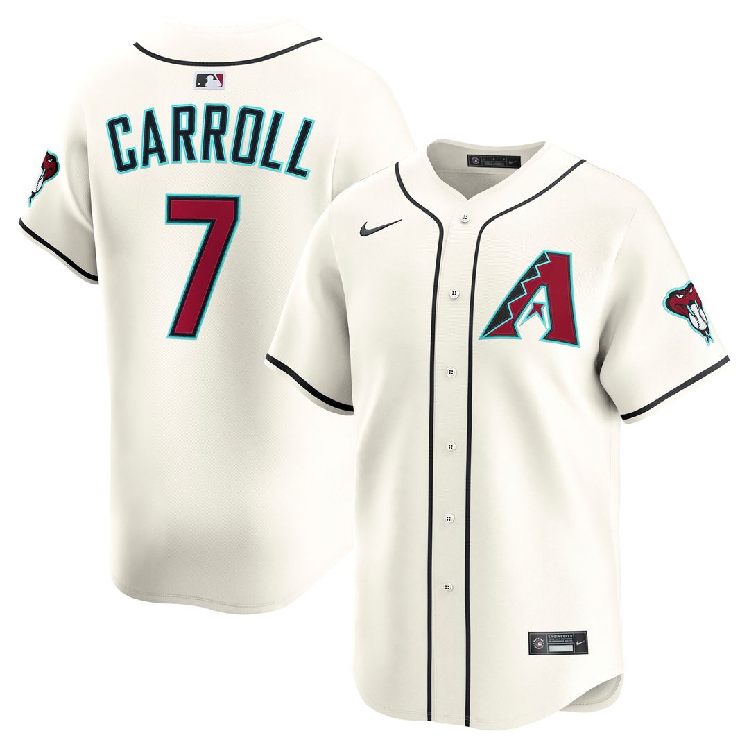 Corbin Carroll Arizona Diamondbacks Nike Road Limited Player Jersey - Gray