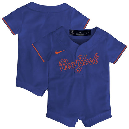 New York Mets Nike Infant Home Replica Romper Jersey - White