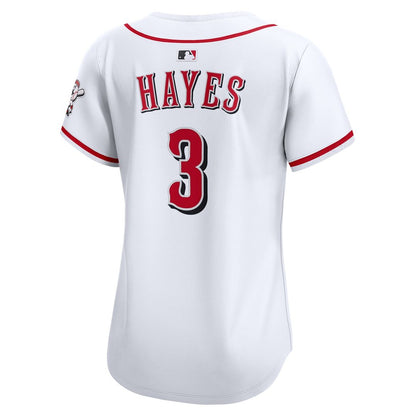 Ke'Bryan Hayes Cincinnati Reds Nike Women's Home Limited Player Jersey - White