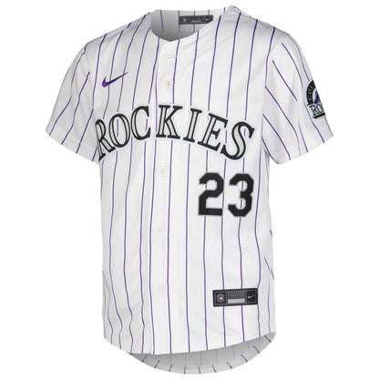 Kris Bryant Colorado Rockies Nike Youth Alternate Limited Player Jersey - Purple