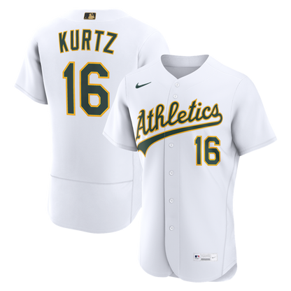 Nick Kurtz Athletics Nike MLB Awards Authentic Jersey - White