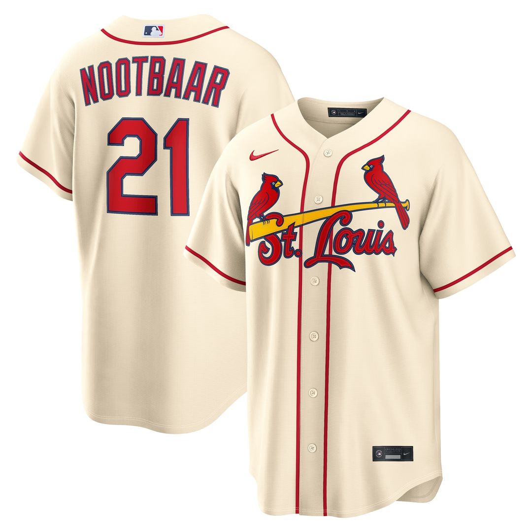 Lars Nootbaar St. Louis Cardinals Nike Alternate Replica Jersey - Light Blue
