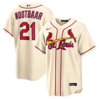 Lars Nootbaar St. Louis Cardinals Nike Alternate Replica Jersey - Light Blue