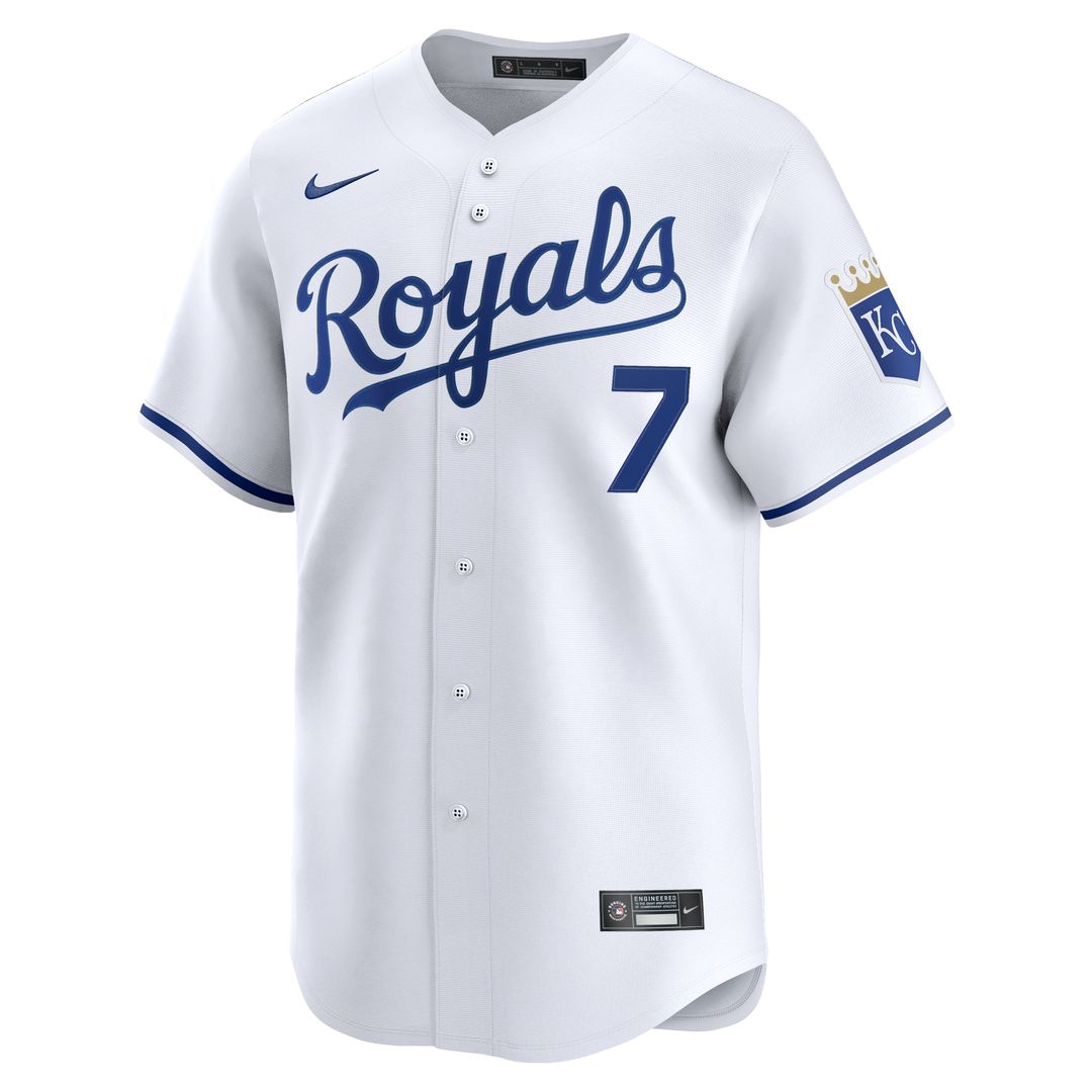 Bobby Witt Jr. Kansas City Royals Nike Home Limited Player Jersey - White
