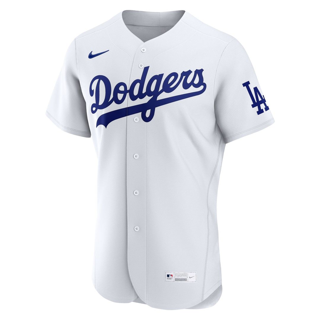 Los Angeles Dodgers Nike Home Authentic Jersey - White