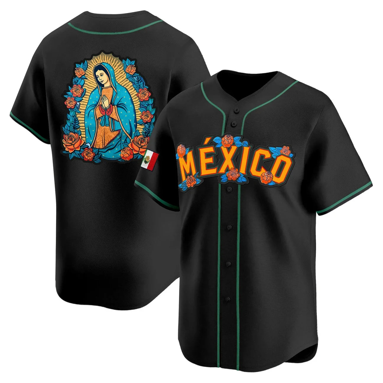Mexico "Our Lady of Guadalupe" Vapor Premier Limited Jersey - Stitched