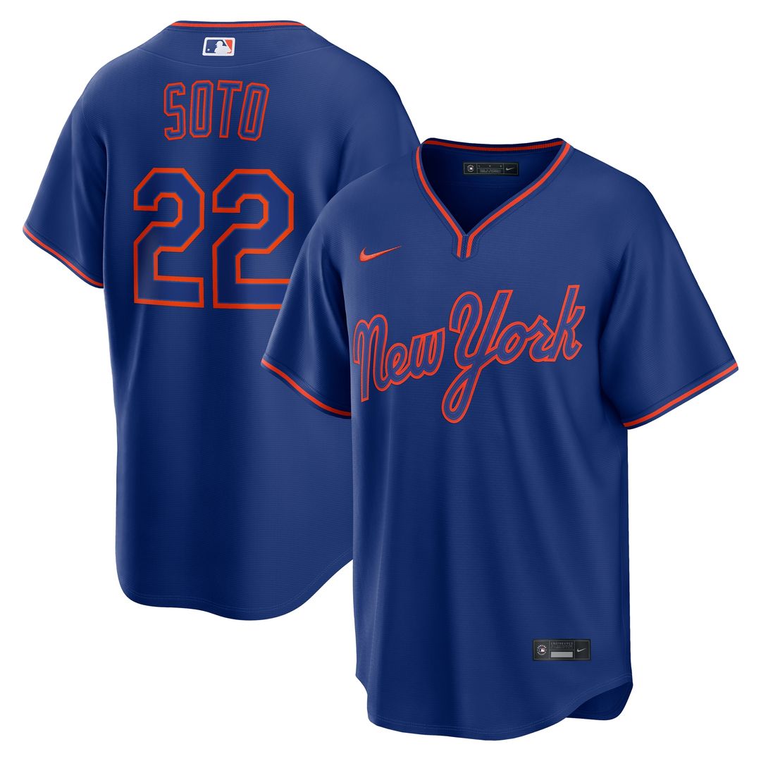 Juan Soto New York Mets Nike Road Replica Jersey - Gray