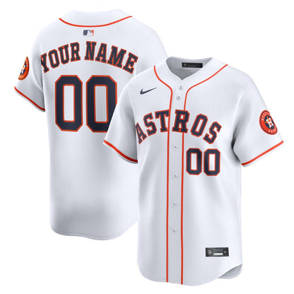 Houston Astros Nike Alternate Limited Custom Jersey - Orange