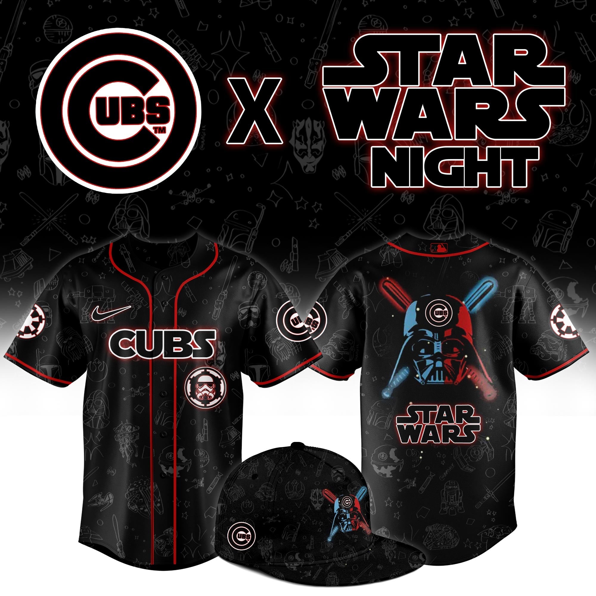 Chicago Cubs Star Wars Night Jersey