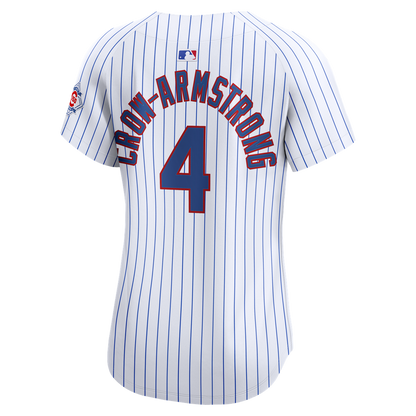 Pete Crow-Armstrong Chicago Cubs Nike Women's 150th Anniversary Limited Jersey - White