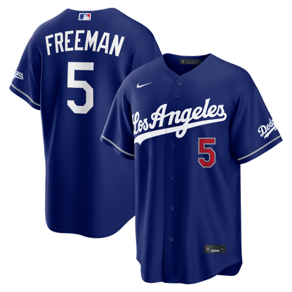 Freddie Freeman Los Angeles Dodgers Nike  Home Stadium Jersey - White