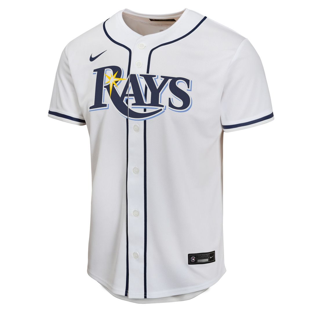 Carson Williams Tampa Bay Rays Nike Youth Home Player Game Jersey - White