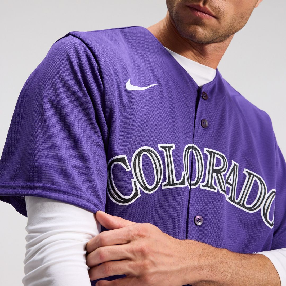 Colorado Rockies Nike Home Replica Team Jersey - White