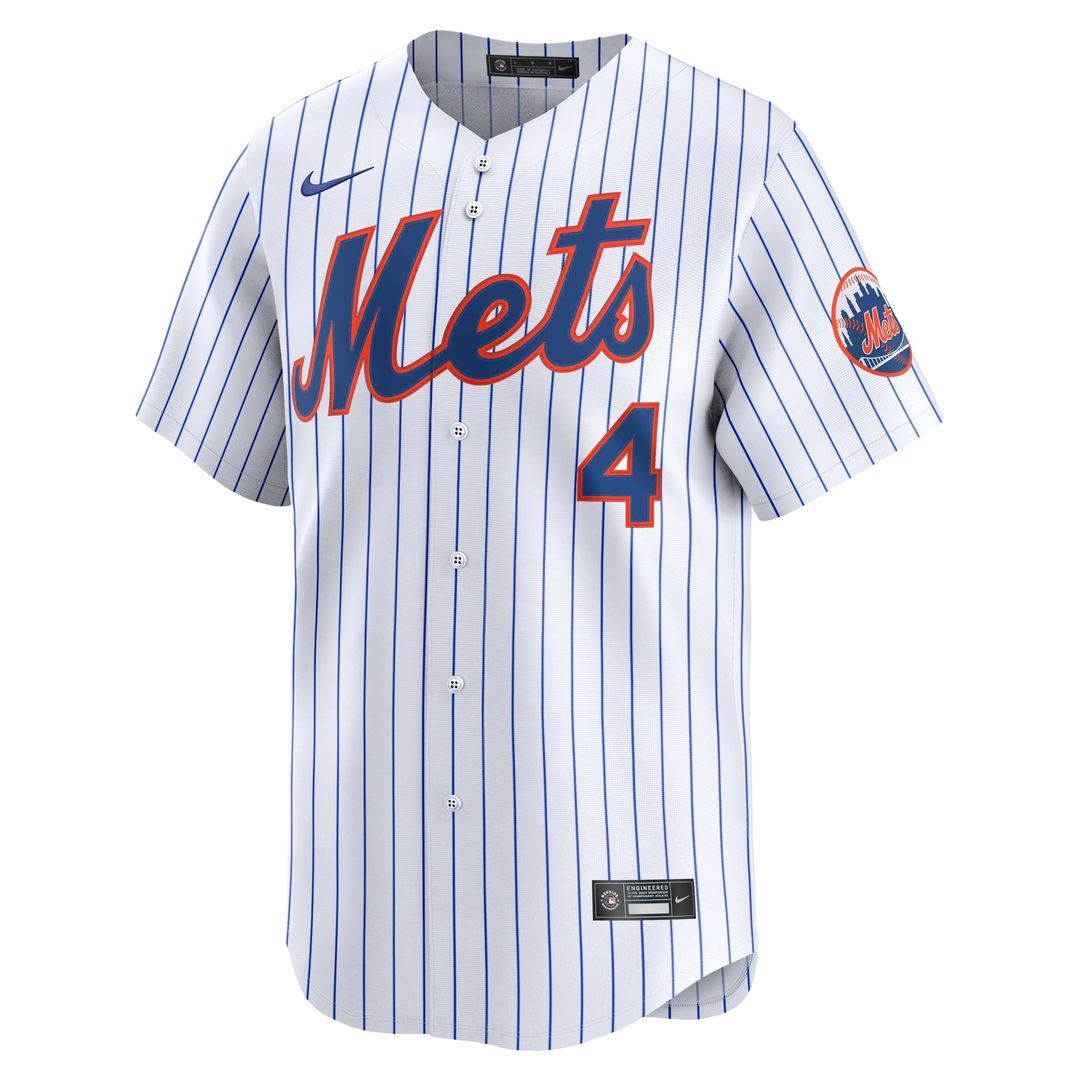 Francisco Alvarez New York Mets Nike Home Limited Player Jersey - White