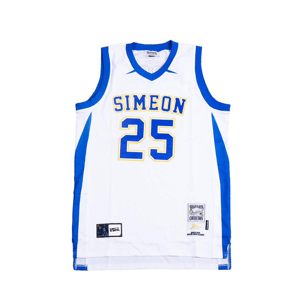 DERRICK ROSE SIMEON HIGH SCHOOL BASKETBALL JERSEY