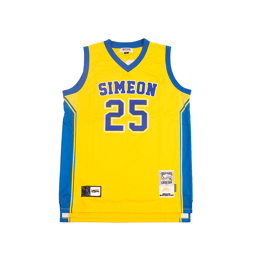 DERRICK ROSE SIMEON HIGH SCHOOL BASKETBALL JERSEY