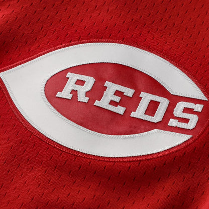 Johnny Bench Cincinnati Reds Mitchell & Ness Authentic Batting Practice Jersey - Scarlet