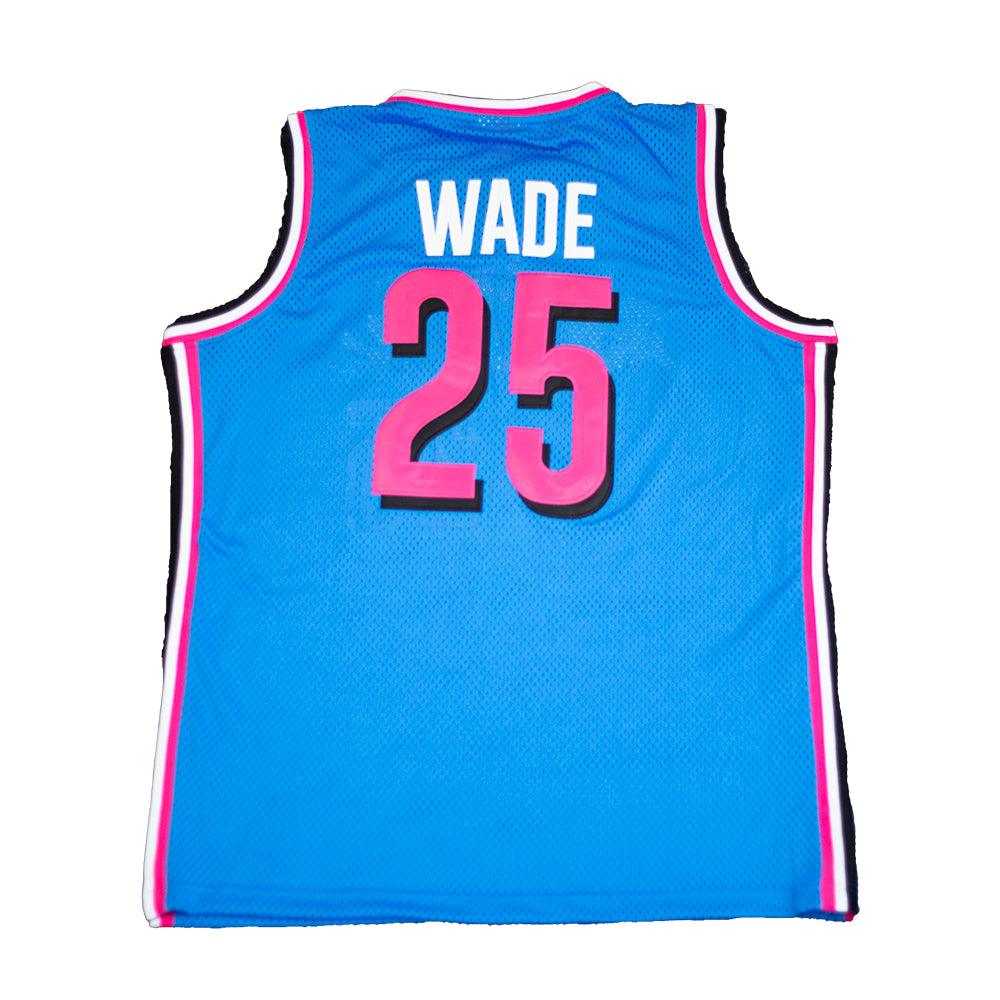 DWAYNE WADE MIAMI VICE ALT HS BASKETBALL JERSEY BLUE