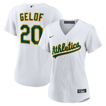 Zack Gelof Athletics Nike Women's Home Replica Player Jersey - White
