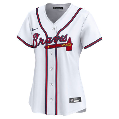 Ozzie Albies Atlanta Braves Nike Women's Home Limited Player Jersey - White