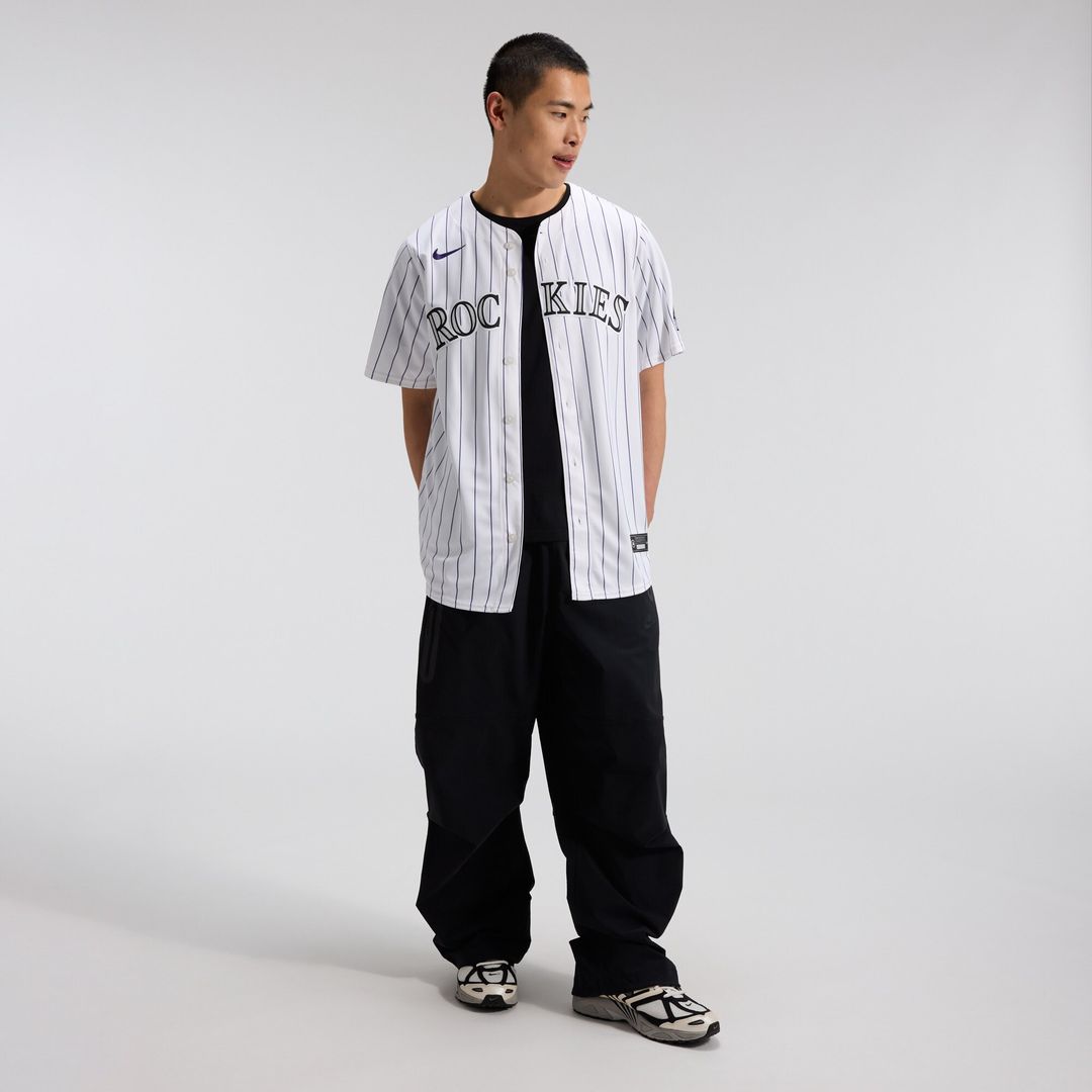 Colorado Rockies Nike Home Limited Jersey - White