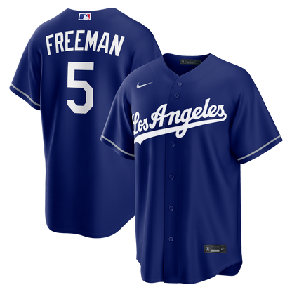 Freddie Freeman Los Angeles Dodgers Nike Alternate Replica Jersey - Royal