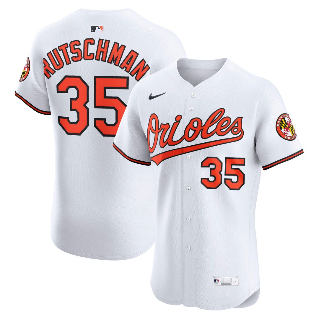 Adley Rutschman Baltimore Orioles Nike Alternate Elite Jersey - Black
