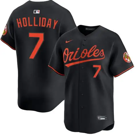 Men's #7 Jackson Holliday Baltimore Orioles  Baseball Jersey