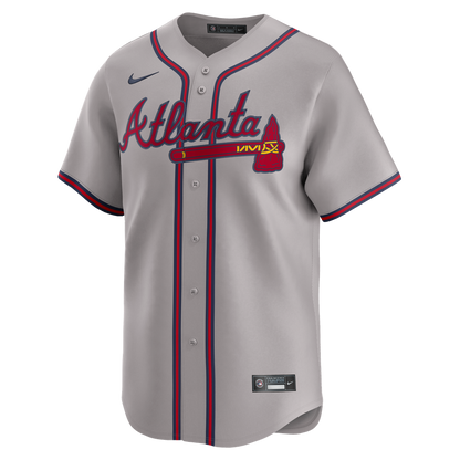 Ozzie Albies Atlanta Braves Nike Road Limited Player Jersey - Gray