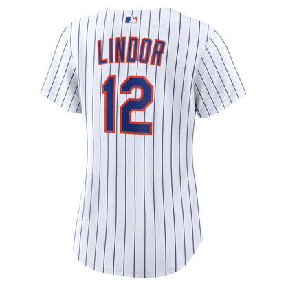 Francisco Lindor New York Mets Nike Women's Home Replica Jersey - White