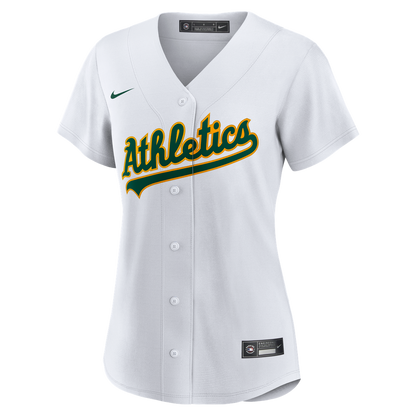 Jeff McNeil Athletics Nike Women's Home Replica Jersey - White