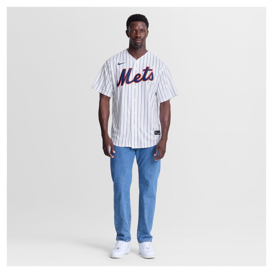 Nolan McLean New York Mets Nike Home Replica Jersey - White