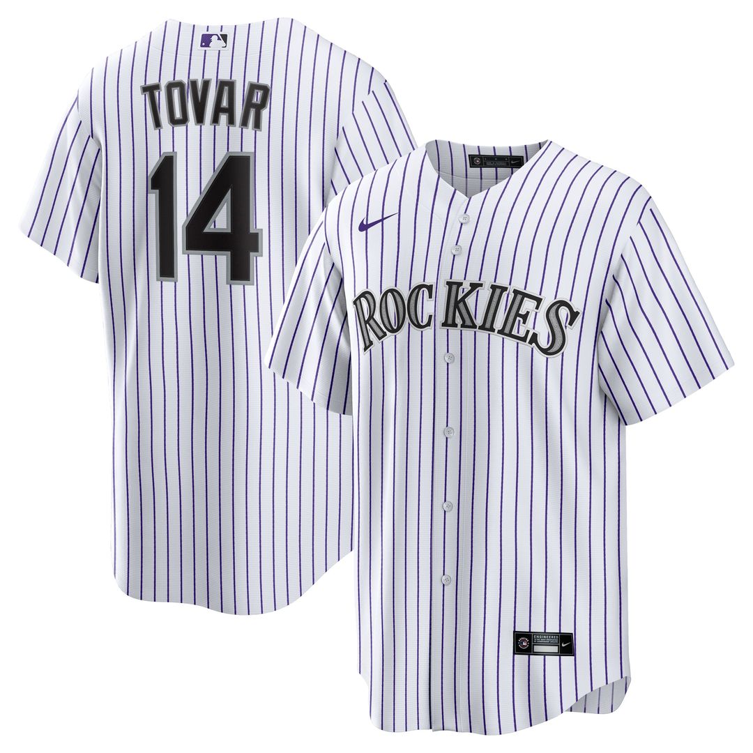 Ezequiel Tovar Colorado Rockies Nike Home Replica Jersey - White