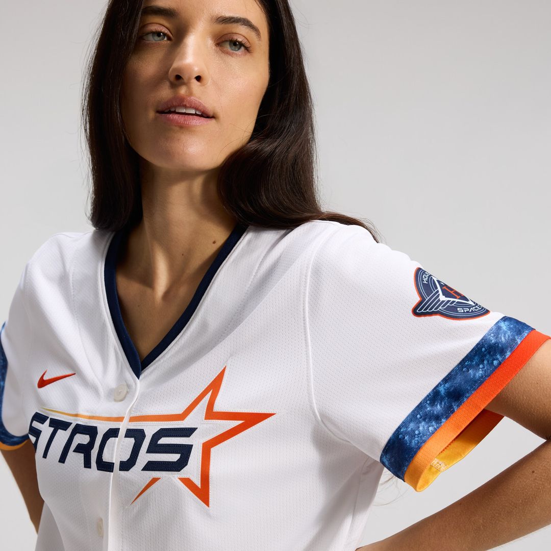 Houston Astros Nike Women's 2025 City Connect Limited Jersey - White