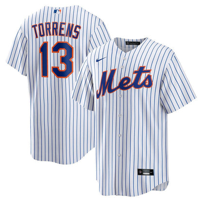 Luis Torrens New York Mets Nike Home Replica Jersey - White