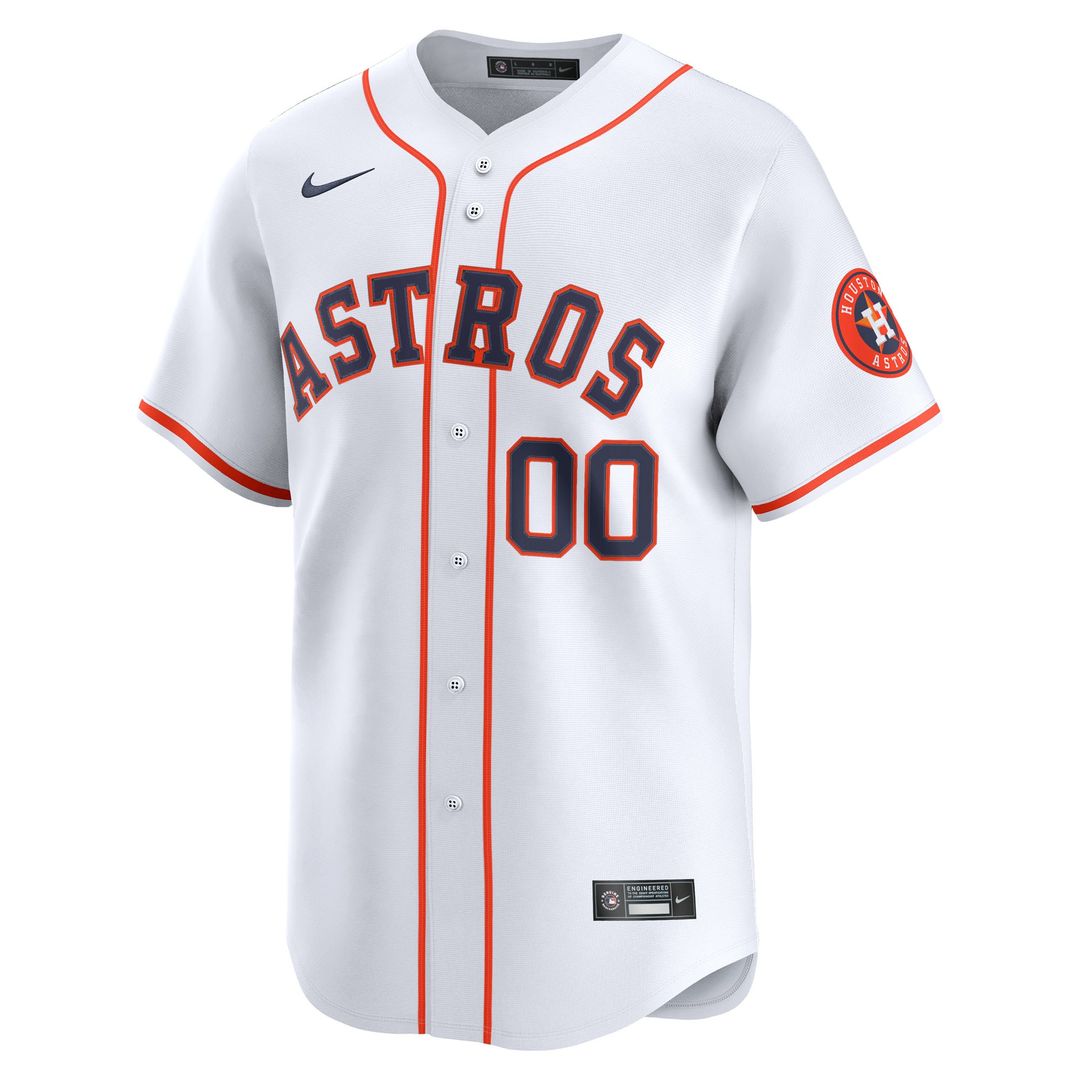 Houston Astros Nike Home Limited Pick-A-Player Retired Roster Jersey - White