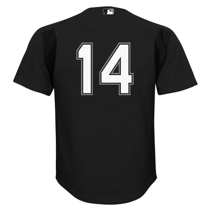 Paul Konerko Chicago White Sox Mitchell & Ness Youth Mesh Batting Practice Jersey - Black