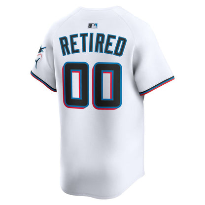 Miami Marlins Nike Home Limited Pick-A-Player Retired Roster Jersey - White